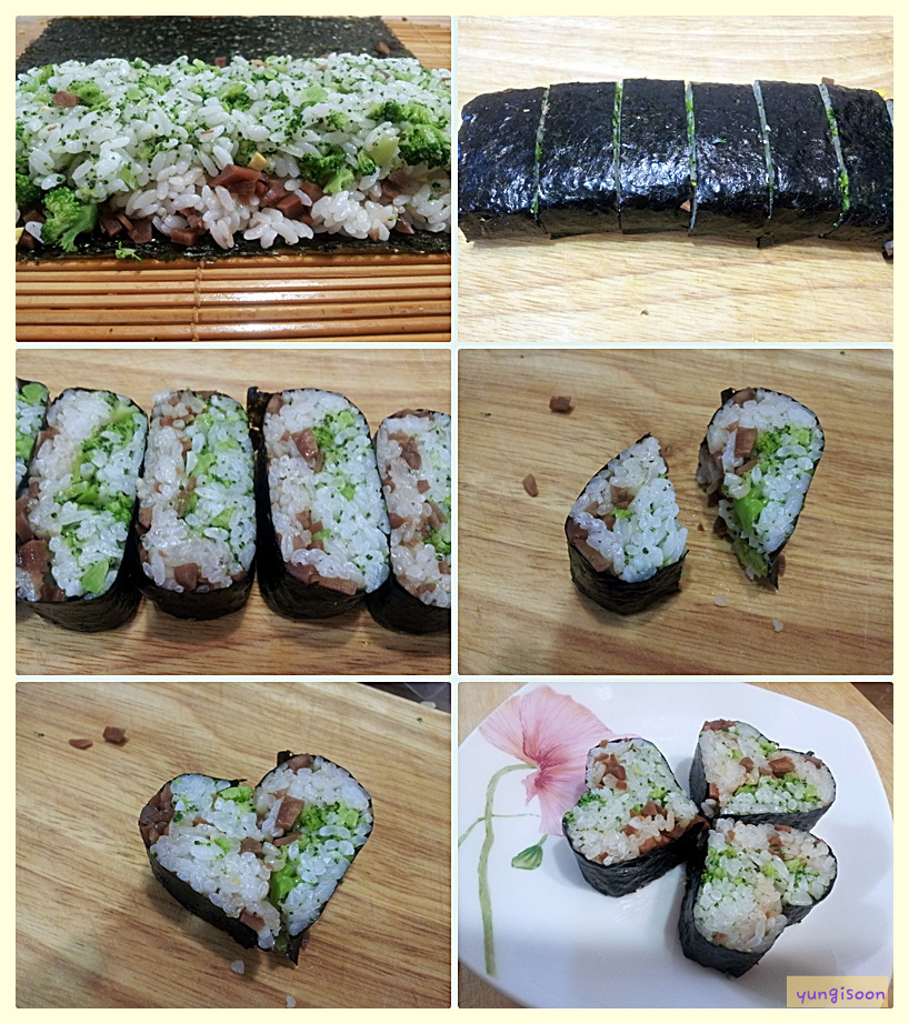 무지개김밥 이미지