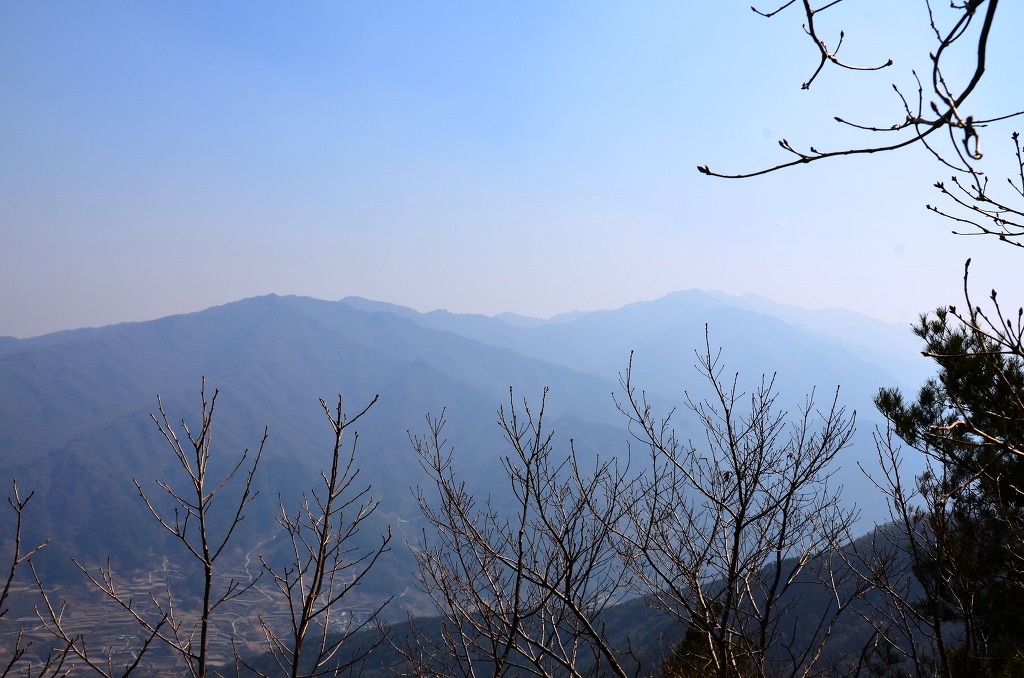 능선 조망 이미지
