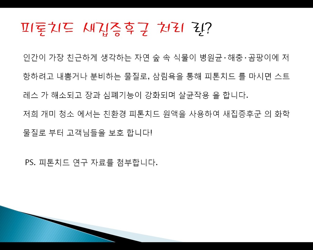 개미청소 이미지
