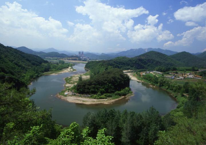 한반도 지형 이미지