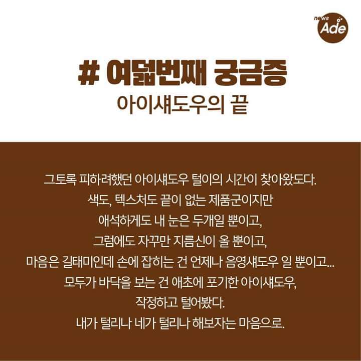 아이섀도우 털어보려다 내가 털렸다 | 인스티즈