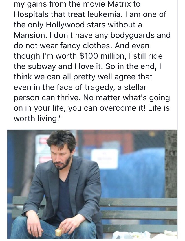 키아누 리브스의 고백.jpg | 인스티즈