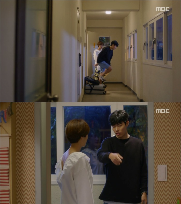 [운빨로맨스] 다짜고짜 보늬(황정음) 집을 찾아간 집 없는 수호(류준열).jpgif | 인스티즈