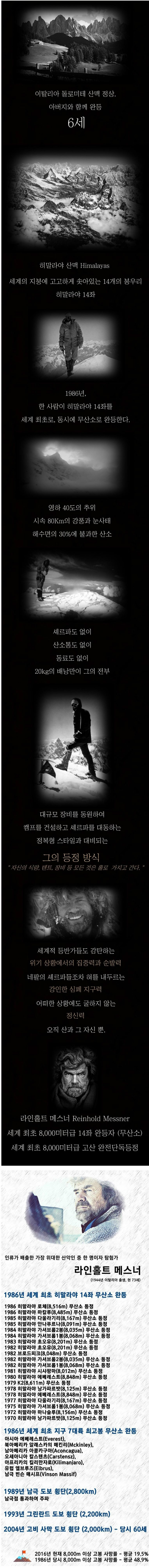 가장 위대한 산악인 | 인스티즈