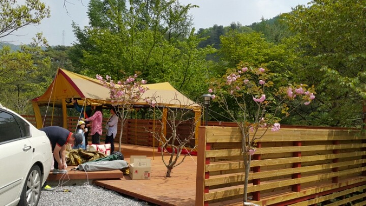 산여울캠핑장 이미지