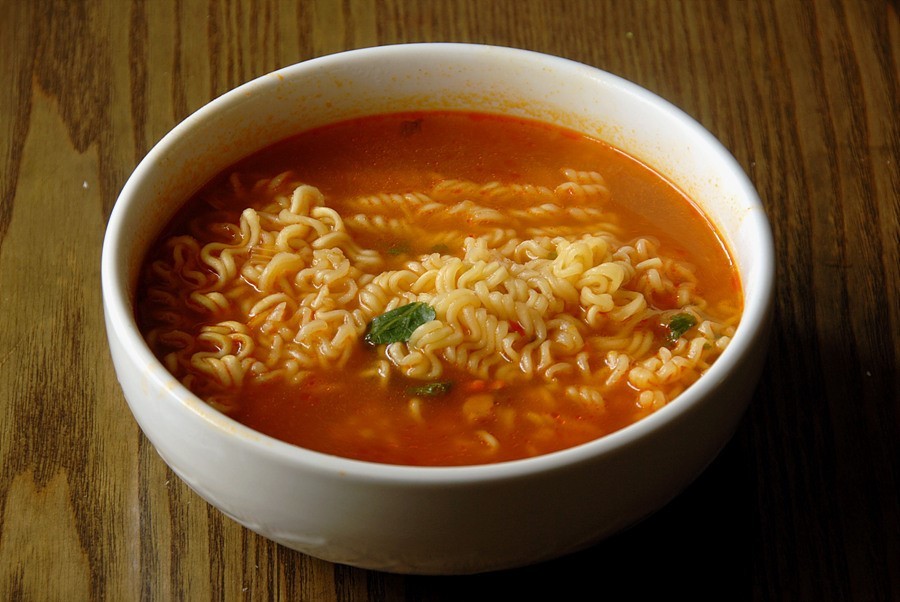 약간 덜익힌 라면 | 인스티즈
