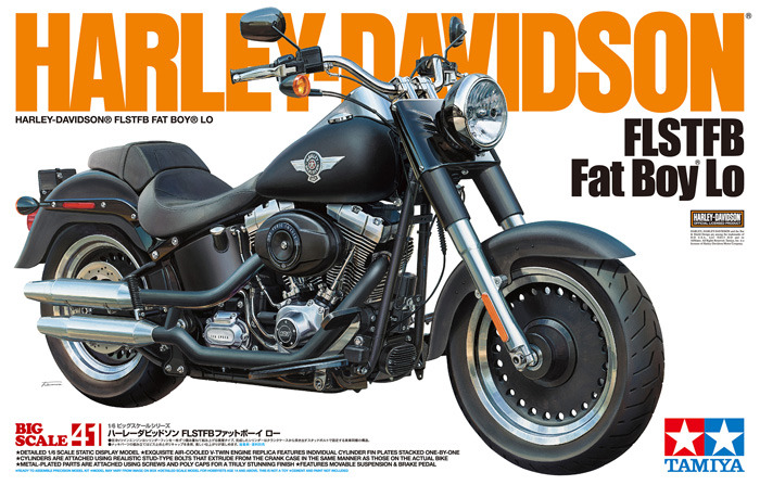 Harley-Davidson Fat Boy Lo #16041 [1/6 TAMIYA MADE IN JAPAN] PT5
