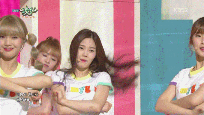 오마이걸 오늘 Liar Liar 움짤 | 인스티즈