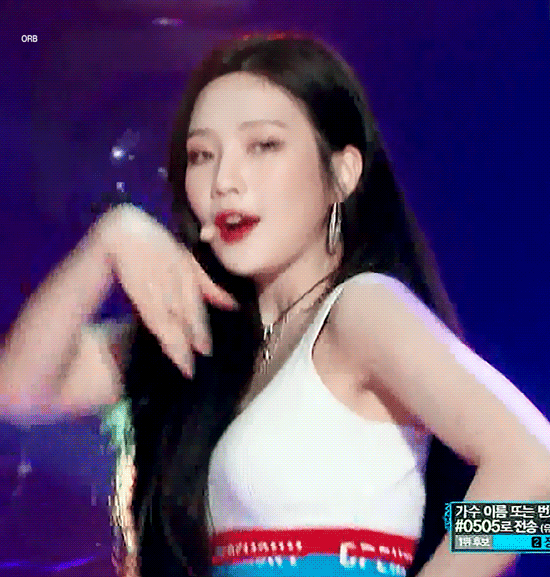 오늘자 음중 조이 미모 ㄷㄷ.gif | 인스티즈