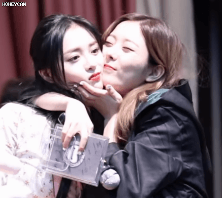 약간 이해가 안되는 여자아이돌 행동.gif | 인스티즈