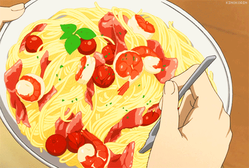 배고플(hungry)때 보면 더 배고파지는 애니음식(anime food)짤모음.gif | 인스티즈