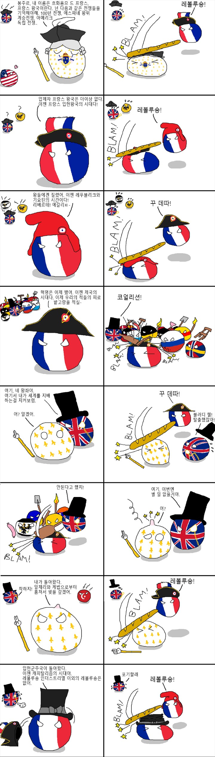 [폴란드볼] 다이나믹한 프랑스 역사 1790년 ~ 1890년 | 인스티즈