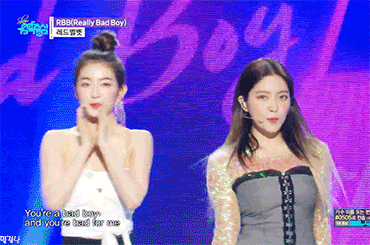 [데이터주의] 어제자 쇼음악중심 레드벨벳 아이린, 조이 위주 움짤들.gif | 인스티즈