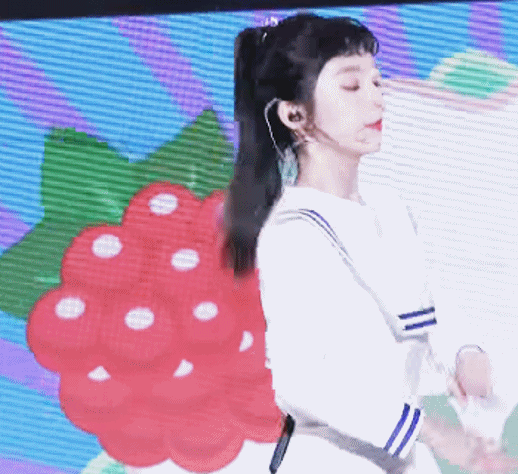 머리 묶은것도 예쁜 아이린.gif | 인스티즈