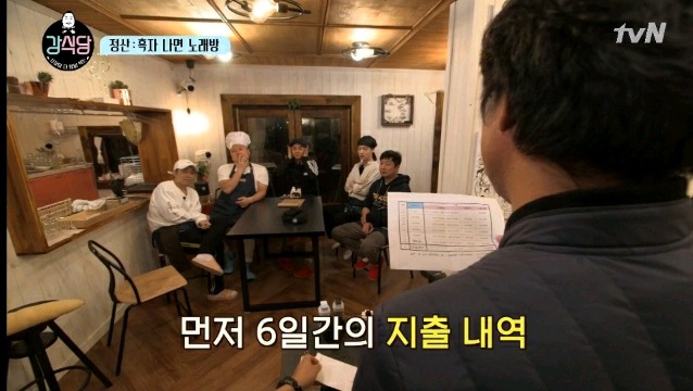 강식당 6일치 총 정산 | 인스티즈