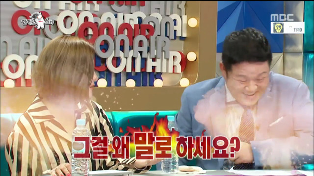 [라디오스타] 무례한 김구라 응징하는 솔비.jpg | 인스티즈