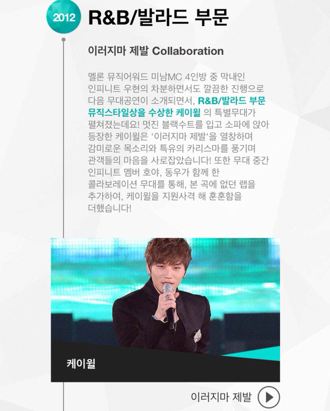 멜론뮤직어워드 2005~2008(온라인 시상식) 2009~2013(오프라인) 역대수상자들 | 인스티즈