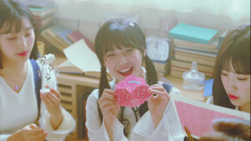 fromis_9 - 유리구두 MV 움짤 (백지헌) | 인스티즈