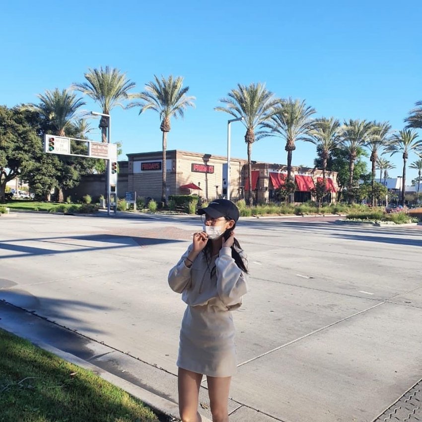LA로 공연하러가서 넘나 신난 러블리즈 막내 예인이.jpg | 인스티즈