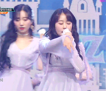 [움짤데이터주의] 오늘자 뮤직뱅크 러블리즈.gif | 인스티즈