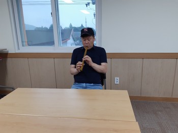 7월 27일(월) 락락(knock knock) 가족봉사단-단소연습